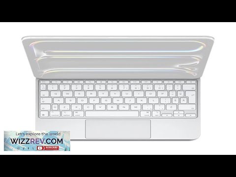 French Canadian Apple Magic Keyboard for M4 iPad Pro 11" MWR03C A (WHT)