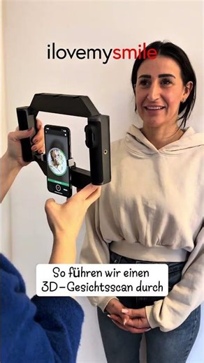 This is how the 3D face scan works at the orthodontist – precision for your new smile