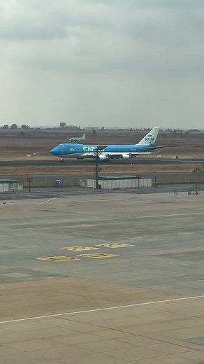 127K views · 1.4K reactions | KLM Cargo #boeing 747 - 406F (ER) Reg: PH - CKA flight MP8142 to Nairobi (NBO) rotating out of runway 03R at O.R Tambo International Airport (JNB). #boeing747 #aviation #planespotting | RVA Aviation | Facebook