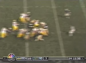 87K views · 1.5K reactions | OTD in 2006 the Wolverines marched into South Bend and beat the #2 Fighting Irish 47-21. U of M was up at one point 34-7, in the first half, and harassed Notre Dame into six turnovers. Mario Manningham led the way with 137 yds receiving and 3 TD's. #MichiganMemoryVault #WIN850 #GoBlue | Michigan Football on UMGoBlue | Facebook