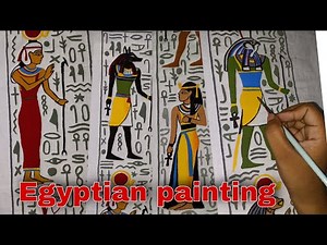 How To Draw Ancient Egyptian Art