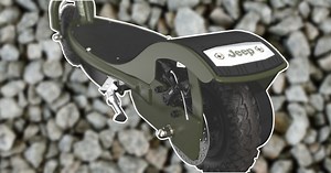 Jeep's new off-road electric scooter for adults unveiled today, showcasing partnership with Razor