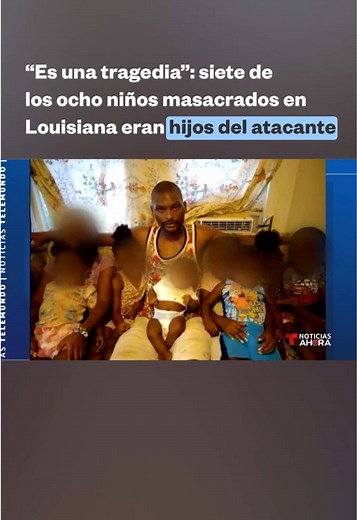 📌 Actualización | Siete de los ocho niños masacrados en Louisiana eran hijos del atacante, quien fue identificado como Shamar Elkins. El tiroteo masivo en Shreveport se investiga como un altercado de violencia intrafamiliar. “Es una situación trágica, quizás la peor que hemos tenido”, dijo por su parte Tom Arceneaux, alcalde de la ciudad con unos 180,000 habitantes ubicada en el noreste de Louisiana.
