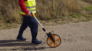 Surveyor Walking Measuring Road Distance Measuring Stock Footage Video (100% Royalty-free) 3666623319 | Shutterstock