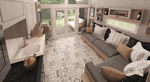 Meet the fabulous new S-Pod 6 Escape, with an integrated veranda for even more spacious holiday living and a greater open-plan feel! The outdoor area is perfect for al fresco dining, evening drinks or simply enjoying the views... learn more here! https://bit.ly/2lyitrX | Swift Group