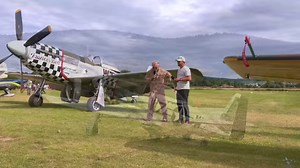 87K views · 2.9K reactions | P-51D Mustang "Frances Dell" - Screaming & Roaring Lowpasses at Gelnhausen Airshow 2024. Watch in awe as pilot Georg Raab starts the engine, performs stunning low passes, and lands this iconic aircraft, all while it emits its signature roar. | Warbirds | Facebook