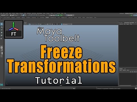 The Maya Toolbelt - Freeze Transformations