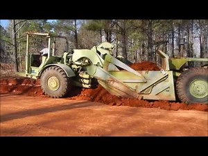 Some Terex TS-14 Scraper Action!