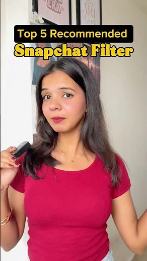 Top 5 Recommended Snapchat Filters🔥 Must Try #snapchatfilters #desiaesthetic #filter #dp #fypシ゚