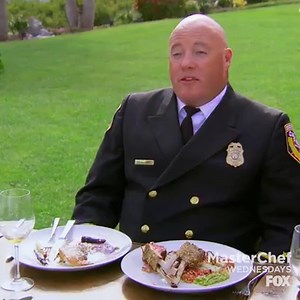 Which team impressed these heroes? Find out now: http://fox.tv/WatchMasterchef | MasterChef