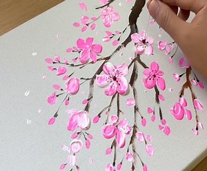 Painting Cherry Blossom | Art Skills