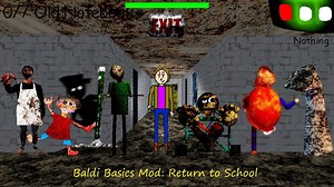 [Baldi的基础模组]巴迪的基础模组: 在进入的学校(普通结局   秘密结局) - Filename2