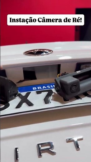 CÂMERA DE RÉ ORIGINAL NO VW VIRTUS: Instalação na Maçaneta Sem Adaptações!