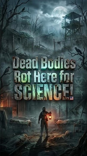 Dead Bodies Rot Here for SCIENCE! 🇺🇸🧟 (The Body Farm) #hiddenhorizons