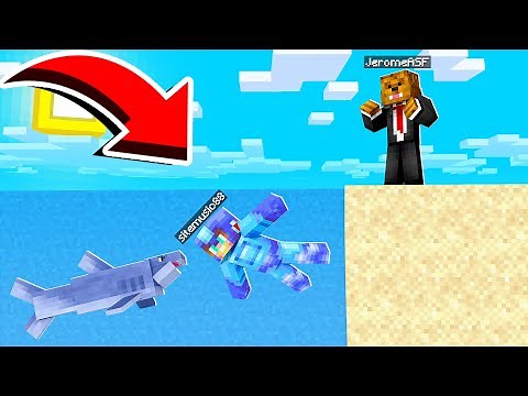 NEVER Have I EVER Swam With SHARKS In Minecraft | JeromeASF