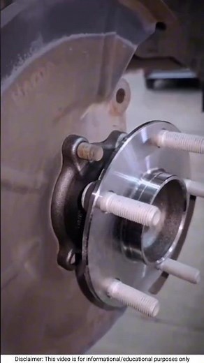 Wheel Hub Bearing Replacement | Quick Step by Step #ShortsFeed #automobile #mechanic