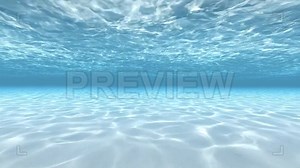 Diving Under Water Motion Graphics