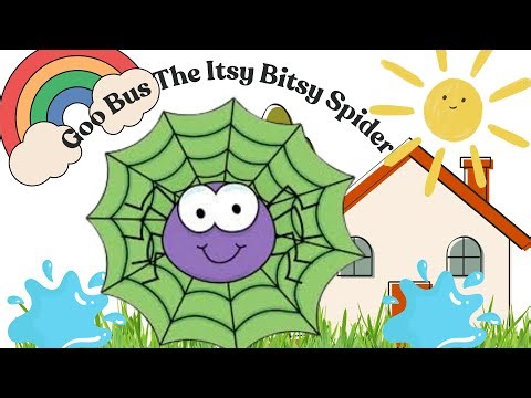 Itsy Bitsy Spider The Goo Bus Nursery Rhyme