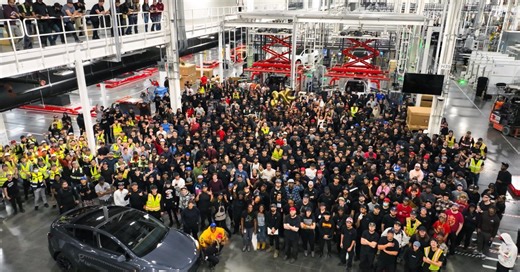 Tesla Gigafactory Texas achieves impressive annual rate of 150,000 Model Ys