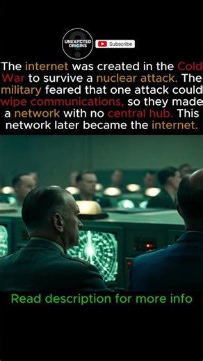 Why the Internet was Created