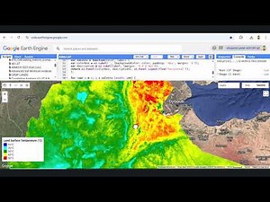 🔥 Mapping Land Surface Temperature in Ethiopia Using MODIS & Google Earth Engine 🌍 | GEE Tutorial