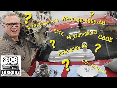 DE-CODE FORD PART NUMBERS! IT MAY BE EASIER THAN YOU THINK! - 306 Foxbody