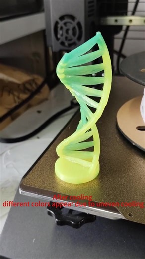 DNA or ladder?up to you #4Dprinting #3Dprinting #newmaterials #funny