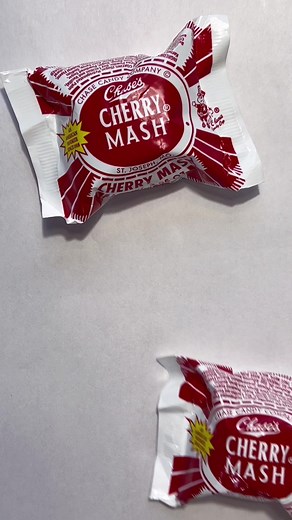 Replying to @amierobinson #screammovie any cherry lovers out there? The Cherry Mash is worth a try if you’ve never had one 🍒 #candy #chocolate #vintagecandy #fypシ #sweetiescandy