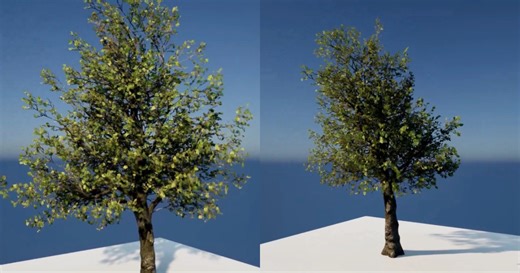 Wind System for Trees in Unreal Engine