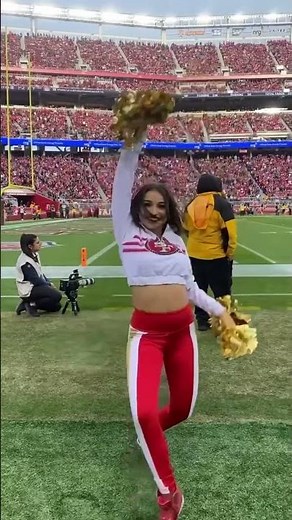 ▶️ Gold Rush Cheerleaders Game Time ❤️🏈 San Francisco 49ers NFL Football