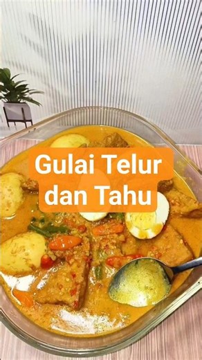 Gulai Telur dan Tahu #cooking #masakpraktis #food