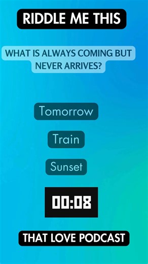 Can You Solve These 60 Fun Riddles? 里 Test Your Brain Today! Description: Ready for a challenge?  Try solving 60 fun riddles with multiple-choice answers. Each one is quick, clever, and perfect to share with friends and family. Comment with how many you got right and challenge someone else to beat your score! Hashtags: #Riddles #BrainTeasers #FunQuiz | That Love Podcast | Facebook