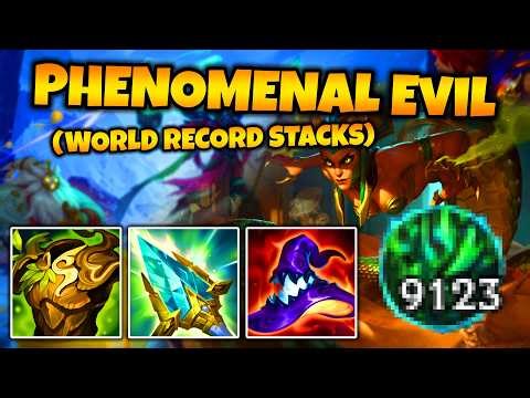 HIGHEST PHENOMENAL EVIL STACKS EVER?! (ARAM MAYHEM)