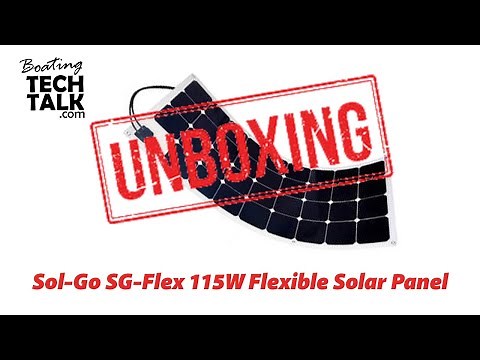 Sol-Go 115W Flexible Solar Panel - Unboxing and Product Review