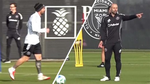 Lionel Messi & Inter Miami return to preseason training