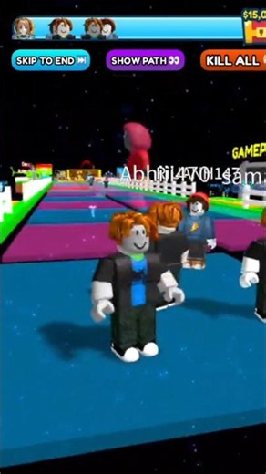 Glass Bridge Cross challenge 🥵 #roblox #funny #games #shortsfeed #shorts
