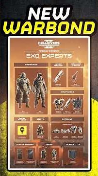 Exo Experts Premium Warbond Arrives April 28!