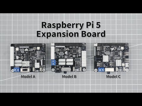 Raspberry Pi 5 Expansion Board for ROS Robot Arm Smart Car
