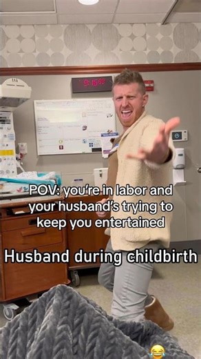 Worst Teammate Before Labor 😂 #funny #couple #husbandwife #childbirth #boyfriend