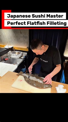 INSANE Precision – Flatfish Filleting by Sushi Master