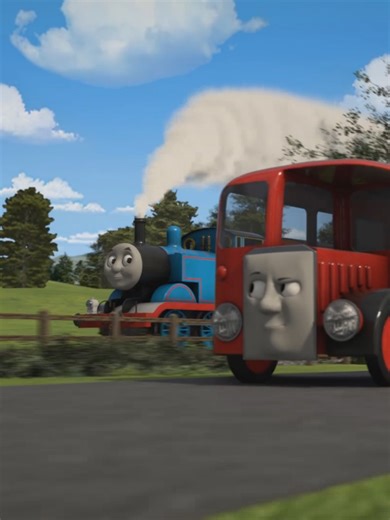 Thomas and Bertie like to race each other! #thomasandfriends #cgithomasandfriends#animation