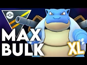 *RANK 1* XL BLASTOISE IS AN ABSOLUTE TANK IN THE ULTRA LEAGUE! | Pokémon Go Battle League
