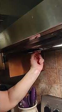 GE microwave reset filter light