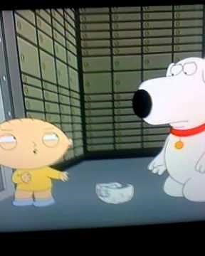Brian eats stewies poop