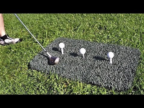 Make an Indestructible Golf Mat for $10 or less - Tutorial