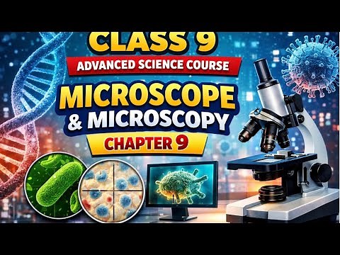 Class 9 Advanced Science | New Syllabus CBSE Chapter 9 Microscope & Microscopy| NCERT 2026 One Shot