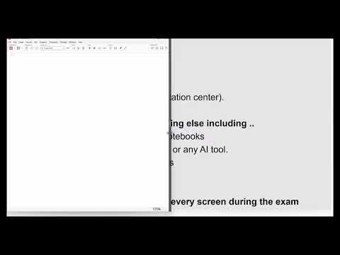 Proctored Assessment Instructions