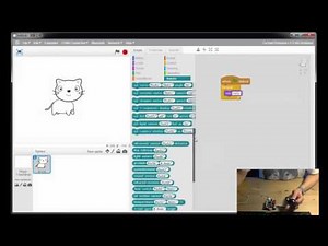 A short example with the mBlock Application of Makeblock