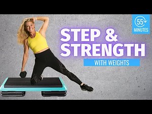 STEP Aerobics with Weights- Step and Strength Workout