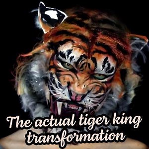 3.3M views · 10K reactions | The Actual Tiger King Transformation | Jo Steel | Facebook